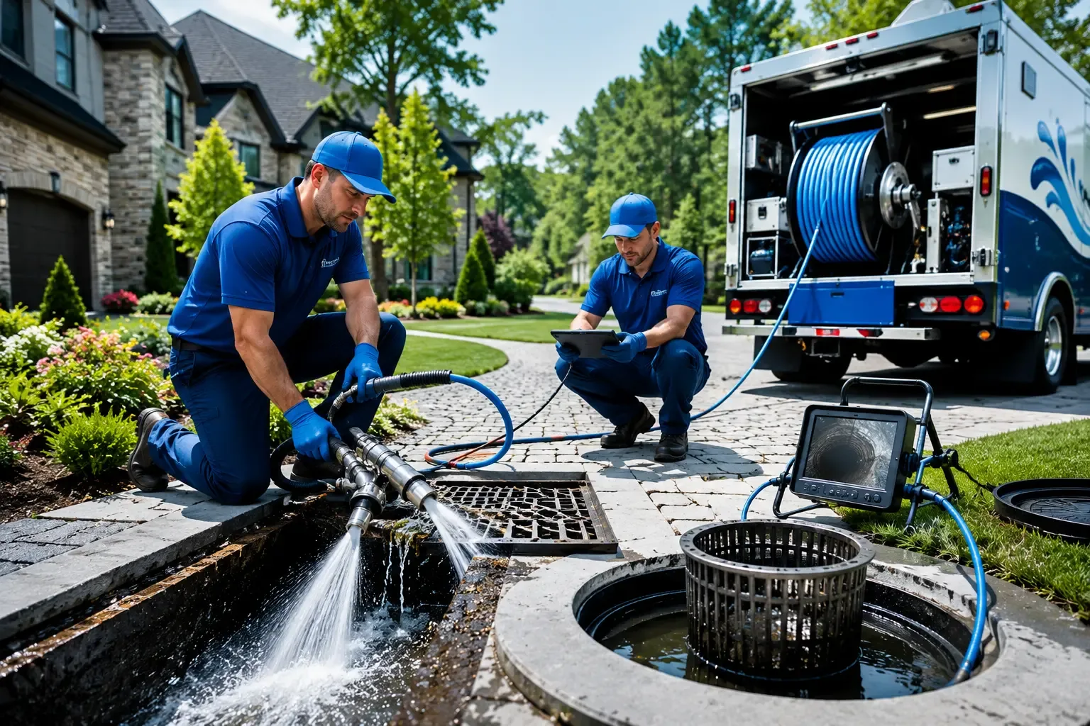 Local outdoor drain cleaning professionals in Blandinsville, IL