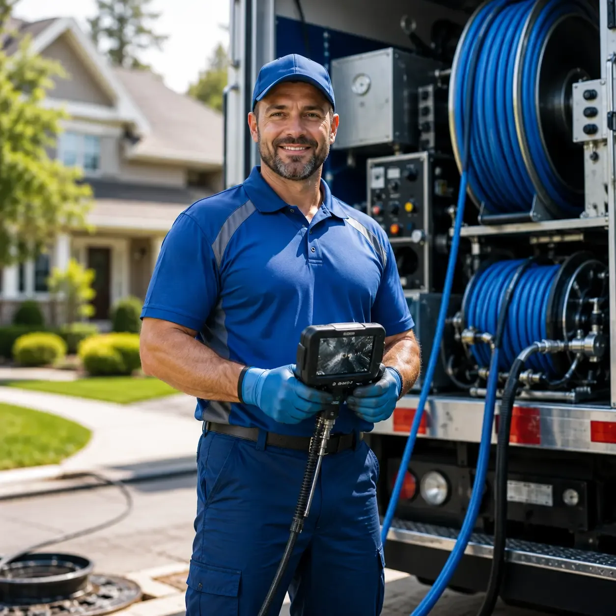 Local outdoor drain cleaning specialists in Blandinsville, IL